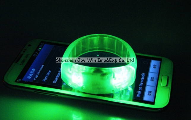 Led Voice Control Bracelet for Dancing,Colorful Bracelet for Party