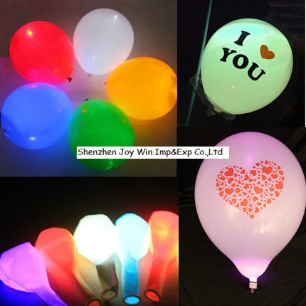 Promotional Flash Color Changing Ballon for Cheering Festival