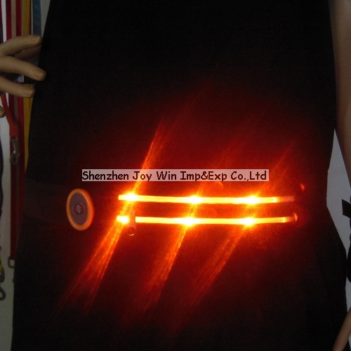 Promotional Led Flash Storage Waist Belt