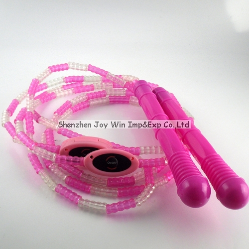 Promotional Led Flashing Jump Rope for Fitness-Pink
