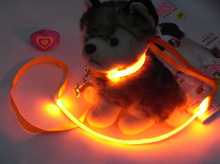 Promotional Leash LED Flash Leash LED Flashing Collar 1.5cm Leash