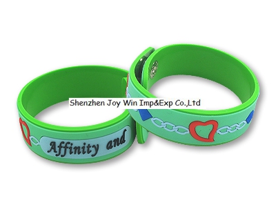 Promotional Soft PVC Bracelet,Cute Bracelet for Wholesale