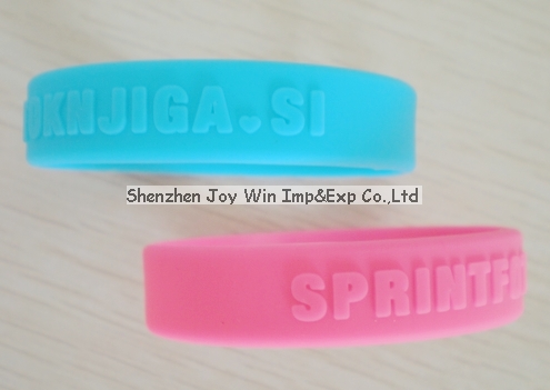 Silicone Wristband,Embossed Silicone Wrist Band