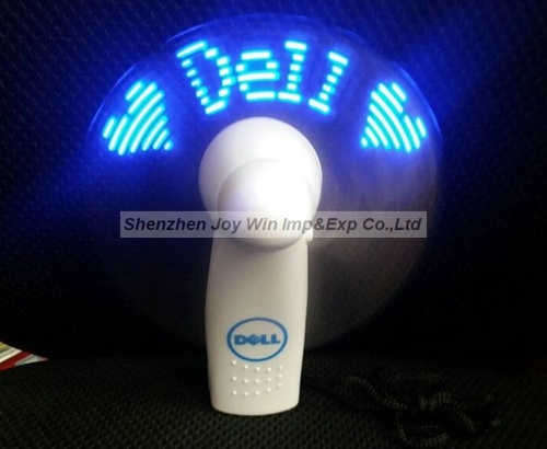 Mini Portable Handy LED Custom Message Programmable LED Fan