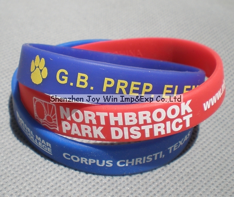 Promotional Imprinted Silicone Bracelet