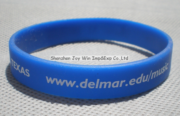 Imprinted Silicone Wristband,Advertising Wristband