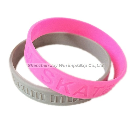 Promotional Silicone Wrist Band Customized Debossed Logo