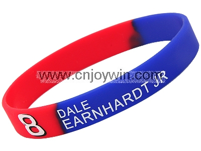 Segment Silicone Bracelet for National Flag