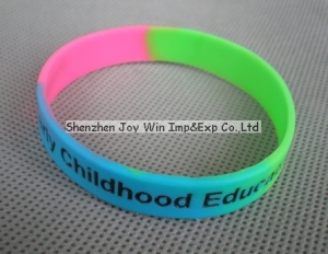 Segment Silicone Wristband for Sports Game