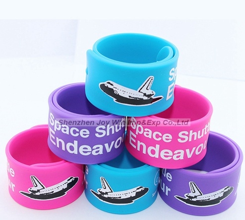 Promotional Silkscreen Slap Bracelets for Advertising