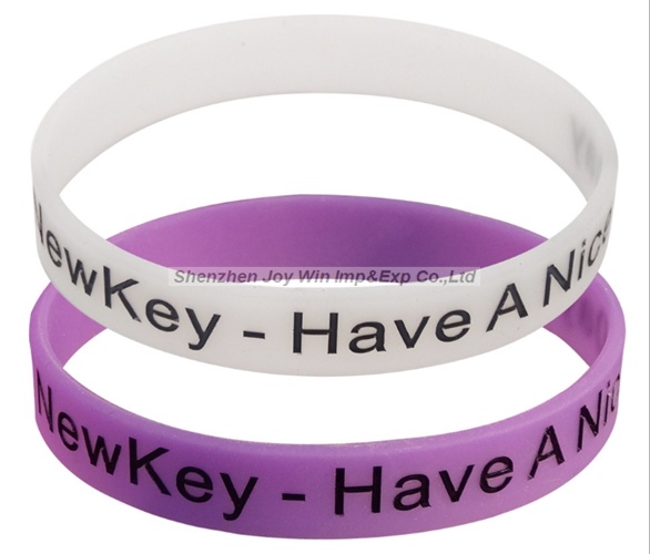 Promotional Silicone Wristband, UV Bracelet, Sensitive Bracelet