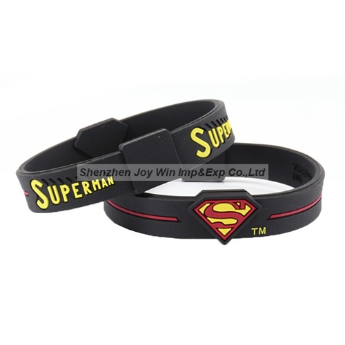 Promotional Fashion Ion Energy Silicone Debossed Bracelets