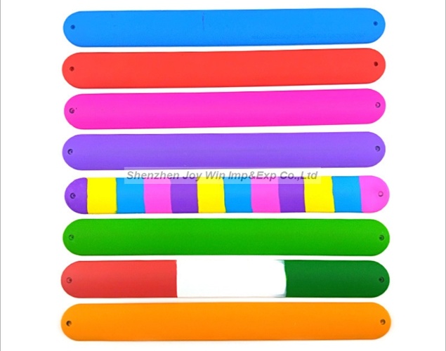 Hot Selling Silicone Slap Band Clap Bracelet