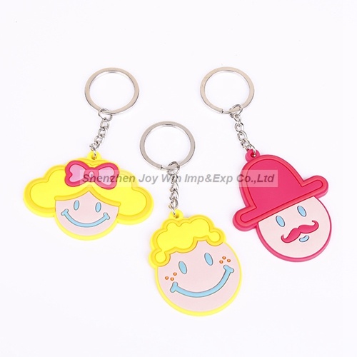 Promotional Customized Logo PVC Key Chain