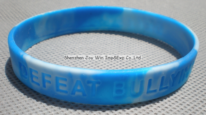 Promotional Swirl Silicone Bracelet