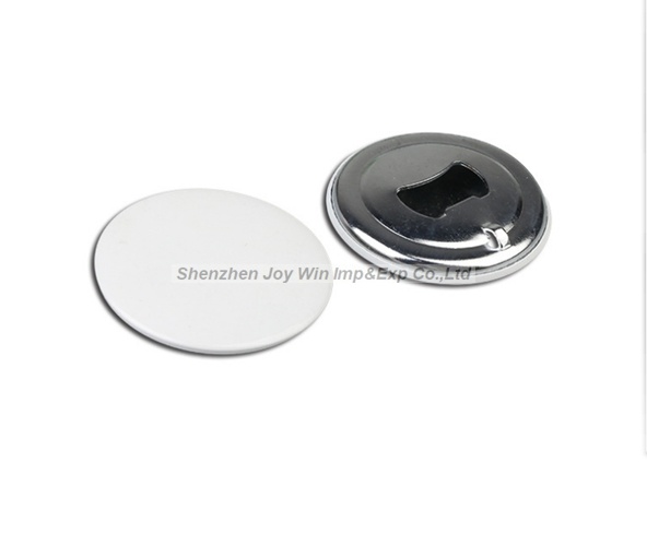 Promotional White Tin Bottle Opener for Advertising