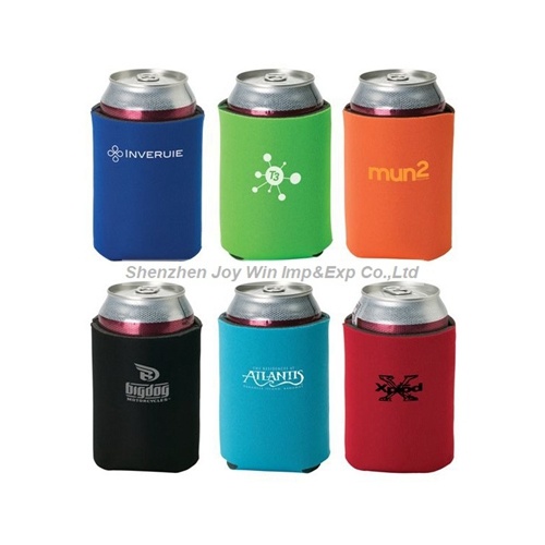 Customized Imprint Logo SBR Bottle Koozie for Promotion