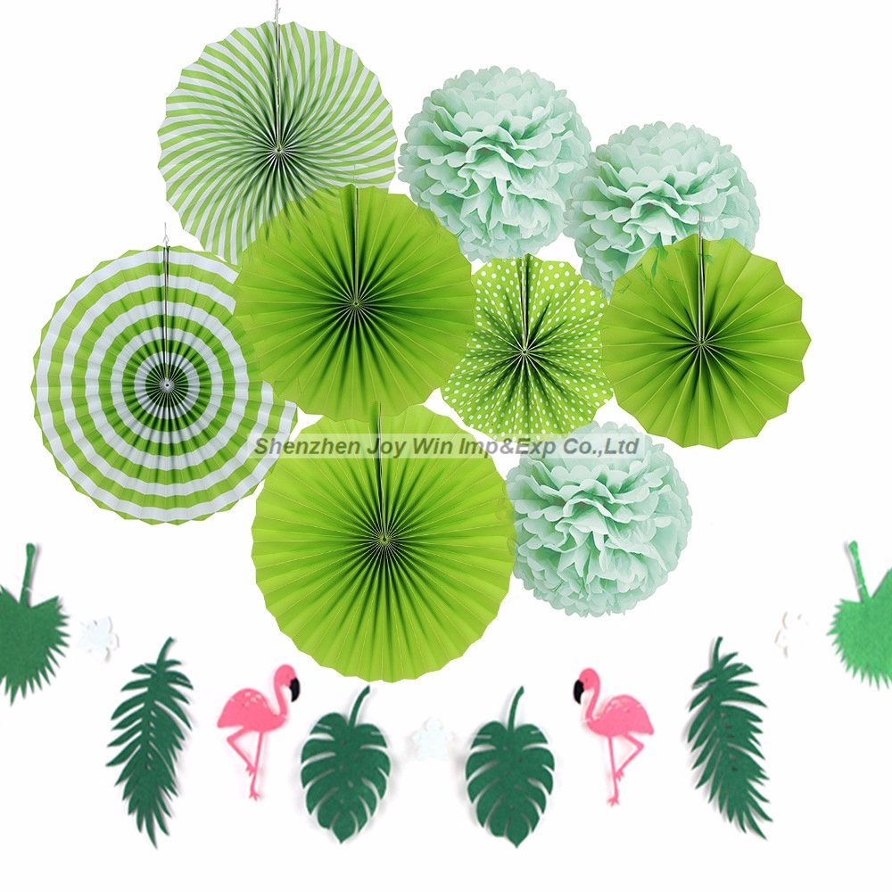 Popular Paper Fans for Summer Beach Party Supplies