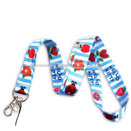 Promotional Heat Transfer Polyester Lanyard