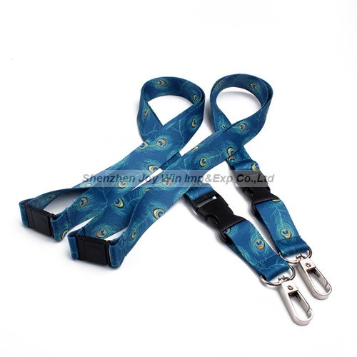 Custom Polyester Heat Transfer Sublimation Printed Lanyard